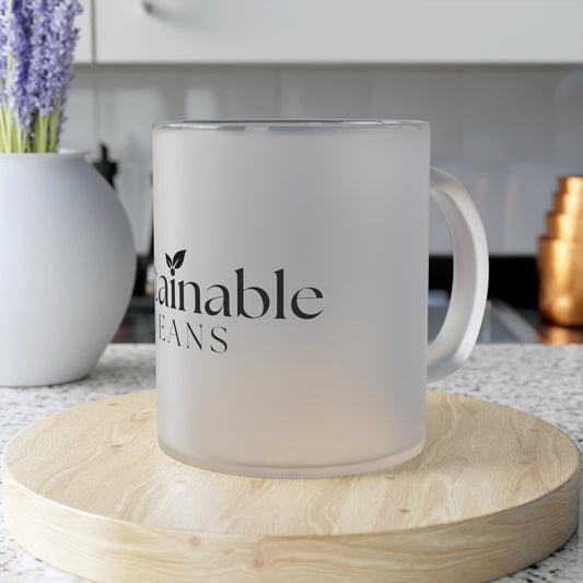 Contemporary frosted 11oz Mug - Sustainable Beans