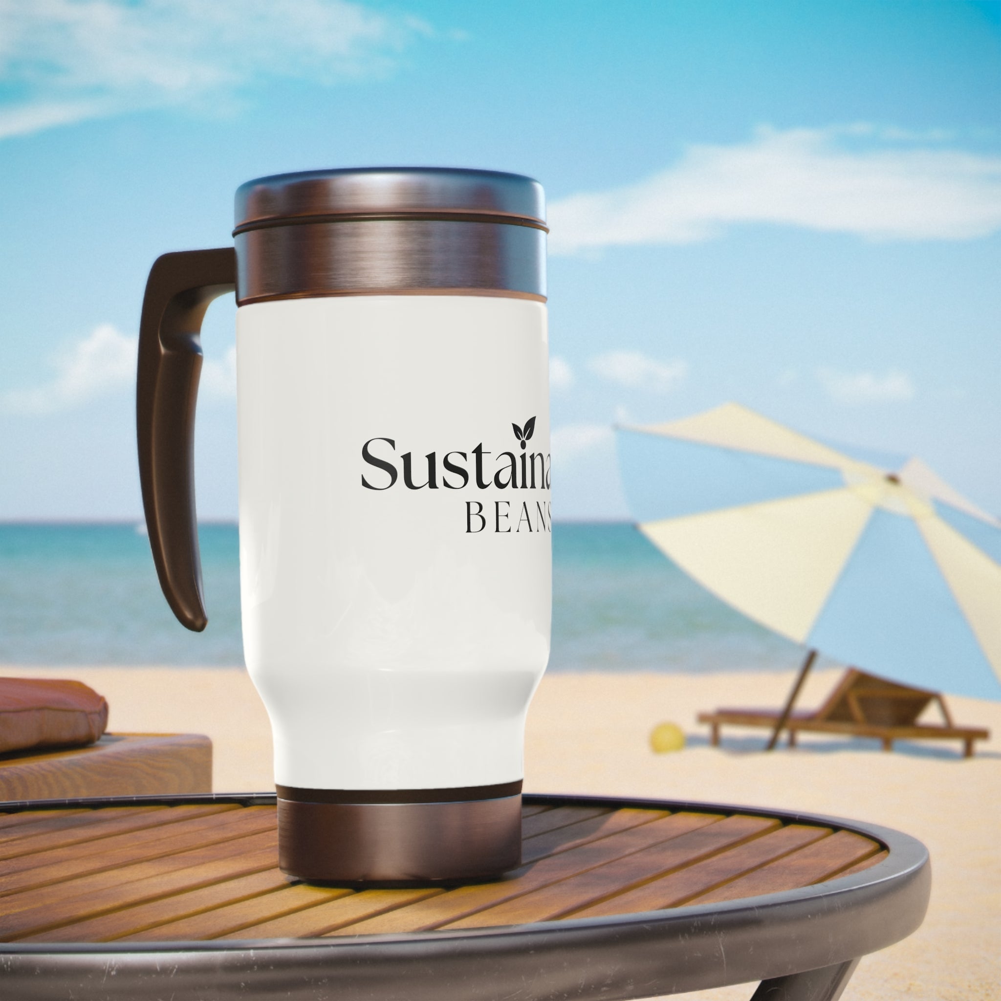 Discover the Explorer's 14 oz Travel Mug - Sustainable Beans